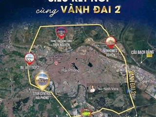 Bán liền kề vinhomes golden city dương kinh 67,5m² gần công viên, sông sinh thái giá từ 6 tỷ