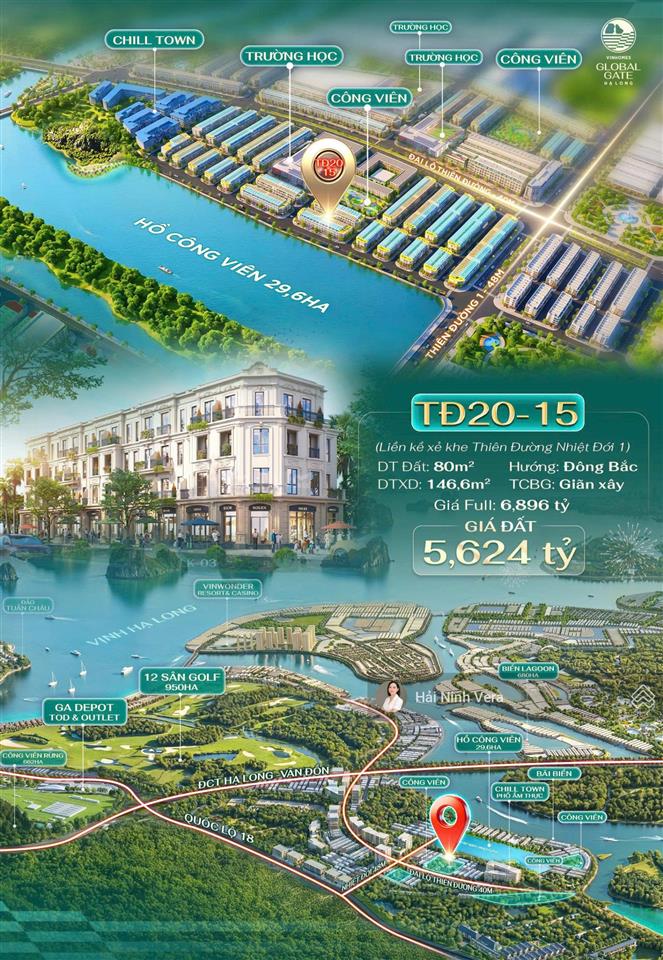 Shophouse xẻ khe 80m2 nổi bật vinhomes global gate hạ long tđ20  15