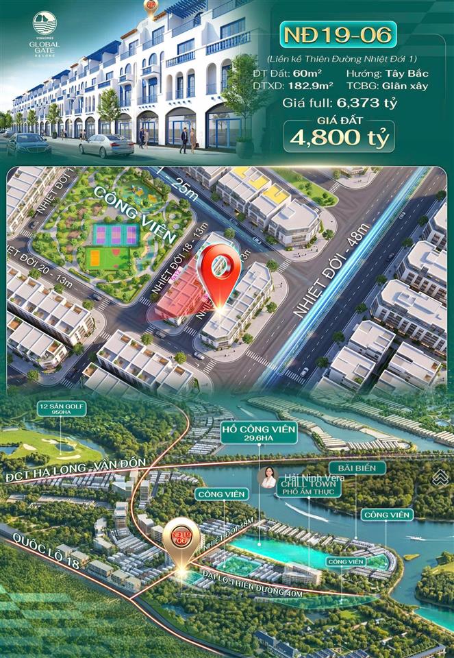 Siêu phẩm đầu tư nđ1906 60m2. một vị trí vàng đắt giá vừa để ở, vừa kinh doanh và đầu tư lâu dài.