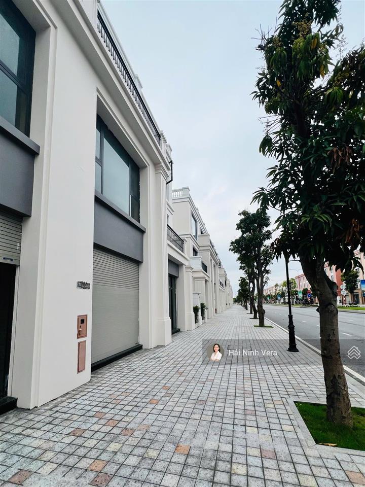 Hiếm có shophouse tla296 tặng vườn riêng 30m2 mặt đường lớn 35m tại vinhomes vũ yên giá 11,8 tỷ