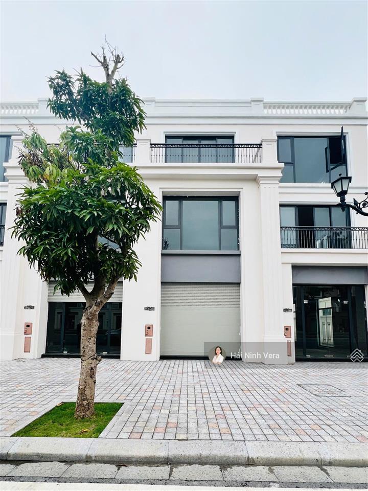 Hiếm có shophouse tla296 tặng vườn riêng 30m2 mặt đường lớn 35m tại vinhomes vũ yên giá 11,8 tỷ