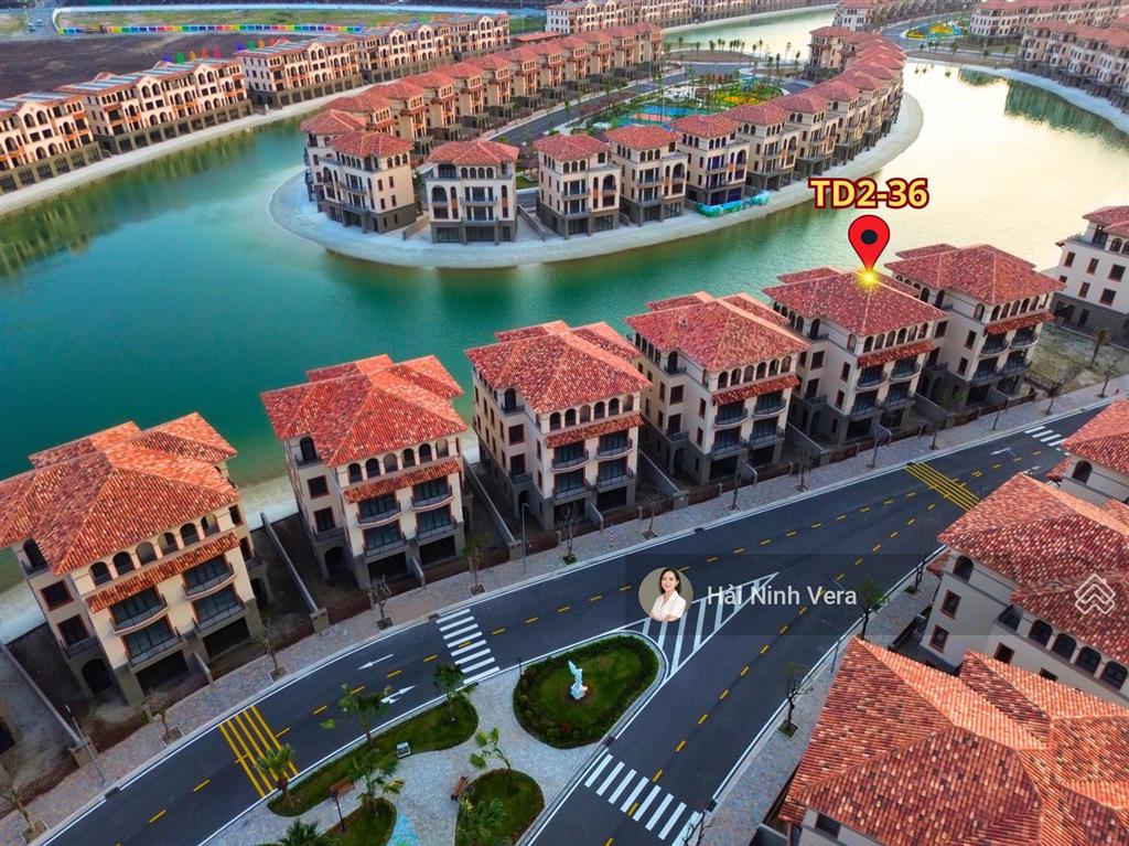 Bán biệt thự song lập tđ236 vinhomes vũ yên 180m2, sát sân golf, biển sau nhà, giá 21,27 tỷ