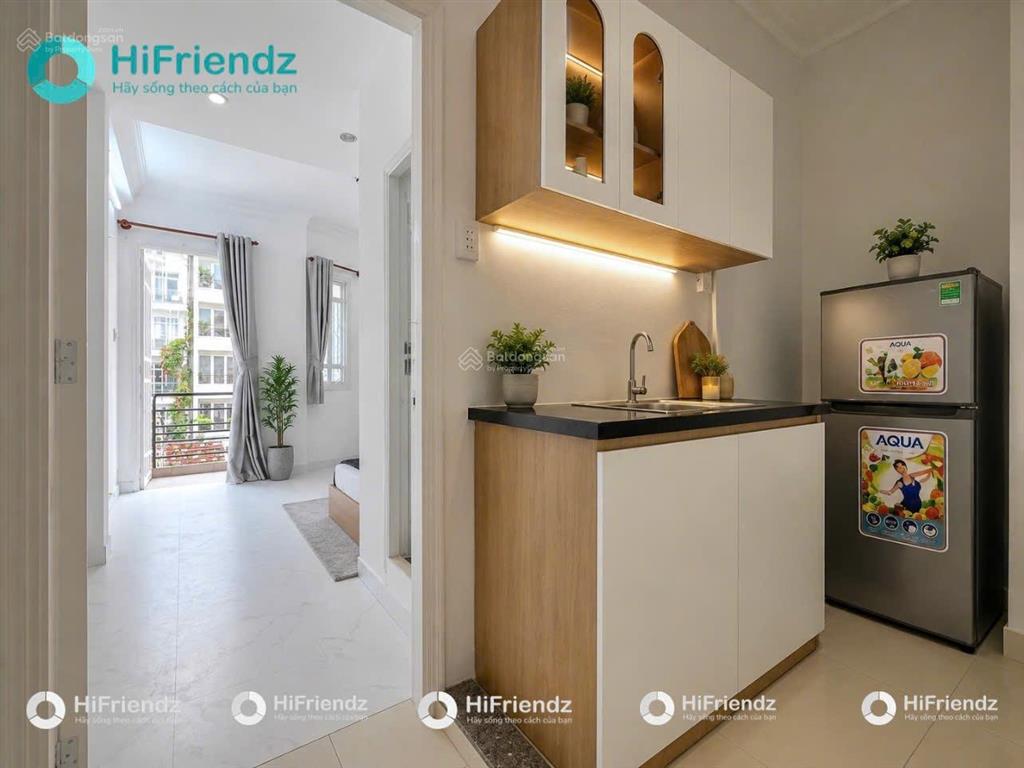 Cho thuê cc mini, 1pn, 1vs, 45m2, 6,8 triệu, tại hoàng sa, tân định, q1, hcm