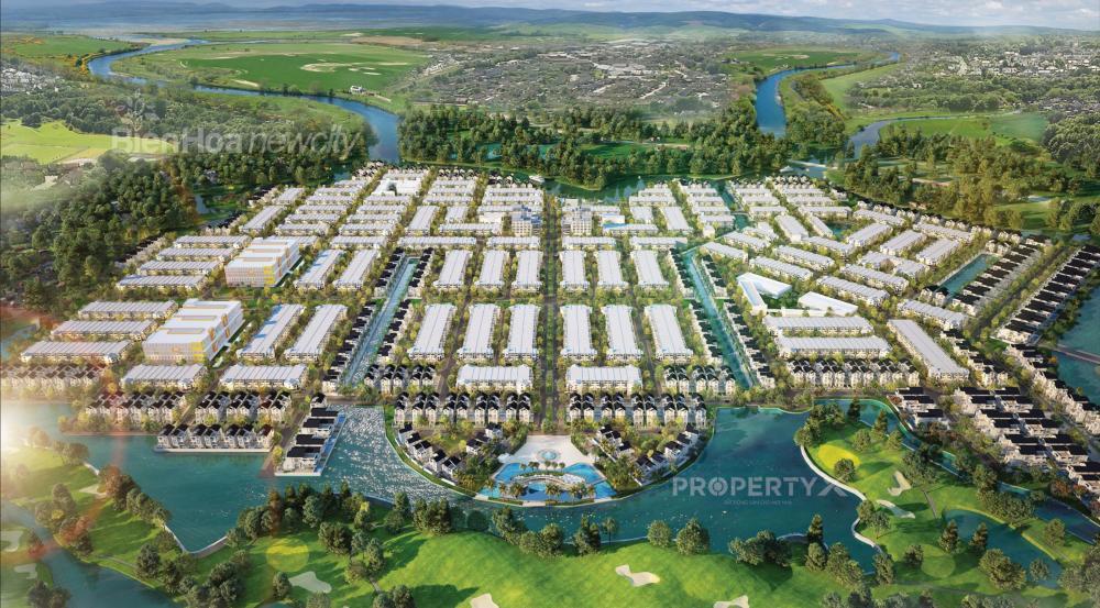 Bán đất nền dự án tại biên hòa new city, 2,1 tỷ, 100m2 ngay công viên, bến du thuyền, cluphouse