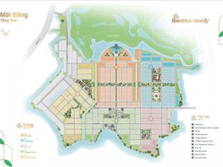 Bán đất nền dự án tại biên hòa new city, 2,1 tỷ, 100m² ngay công viên, bến du thuyền, cluphouse