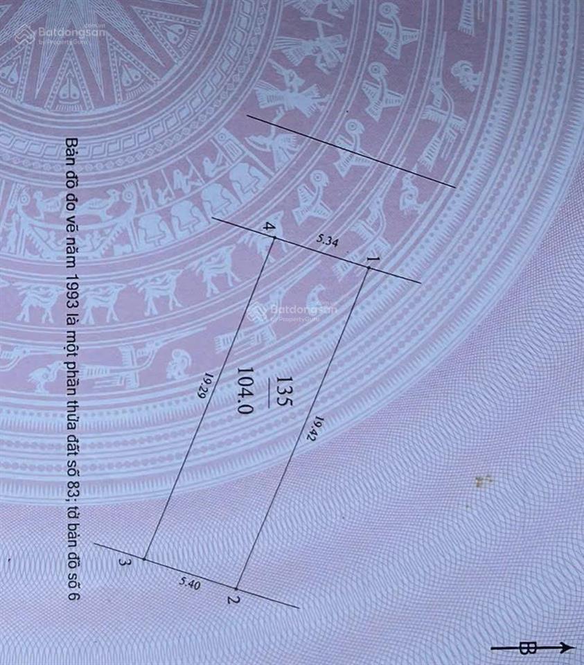 Hàng hiếm tại ngõ 39, xuân đỗ, 15 tỷ, 101m2, 3pn, 2wc, 4 tầng, pháp lý đầy đủ