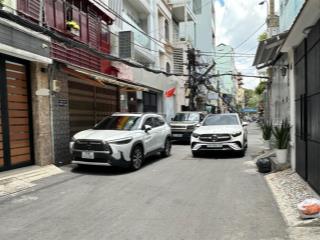 Mặt tiền hẻm kinh doanh lê văn sỹ  quận 3  65m2 ngang nở hậu 5.8  xe tải tránh  13.9 t