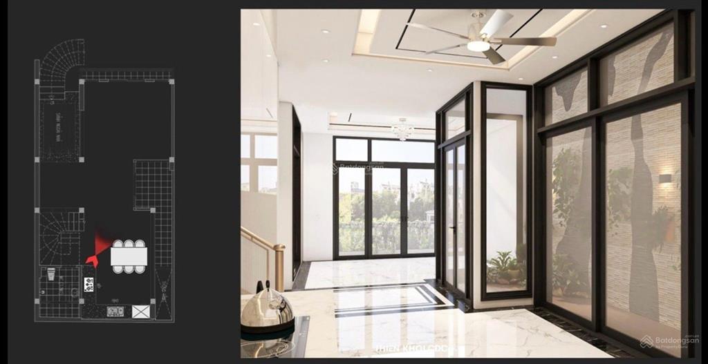 Bán đất tặng nhà tặng luôn thiết kế building 98,5m mặt tiền vip ô tô tránh view hồ