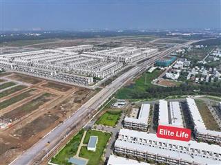 Bán nhà phố elite life long hậu giá 3,8tỷ nhà hoàn thiện ngoài, thô trong, dt 5x16