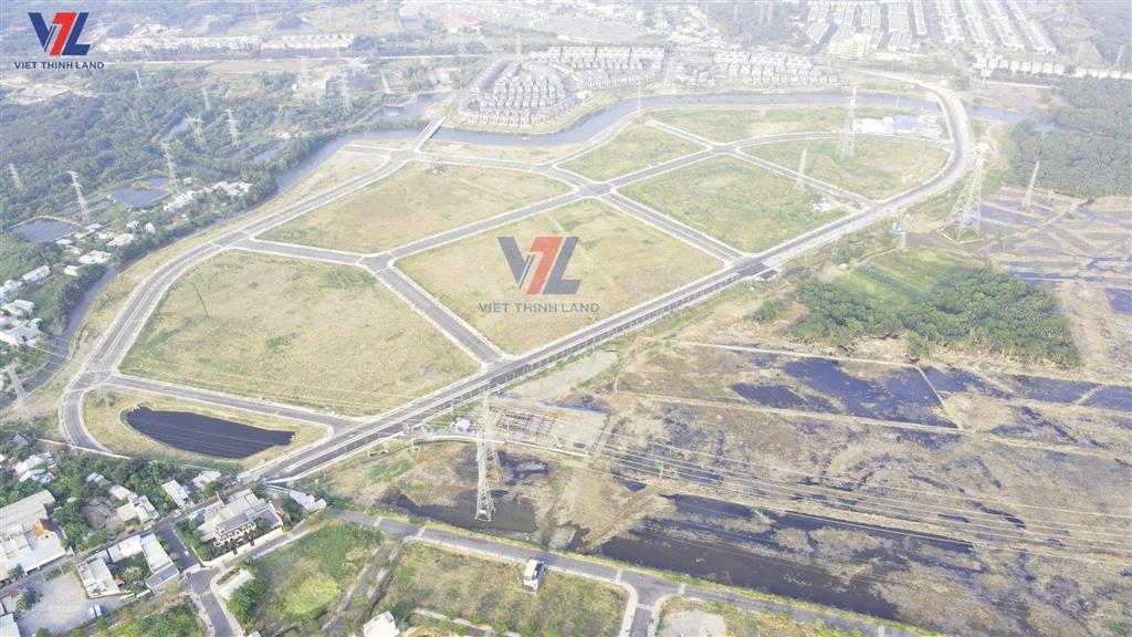1 nền biệt thự song lập kdc thanh nhựt 200m2, đường lê văn lương, nhà bè