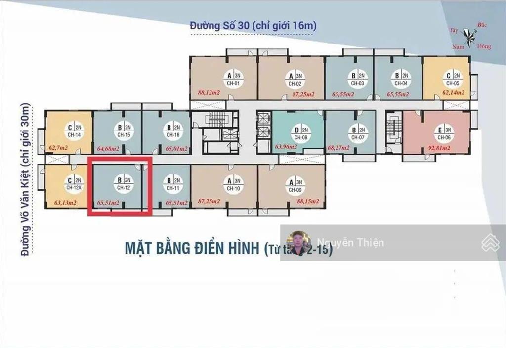 Giỏ hàng căn hộ ccu01 hud phước long, 65m2, 2pn, 2wc chỉ 3 tỷ