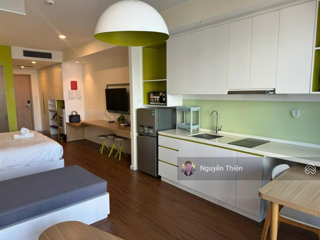 Cho thuê căn hộ studio view biển tòa nhà tui blue (ariyana) 18 trần hưng đạo