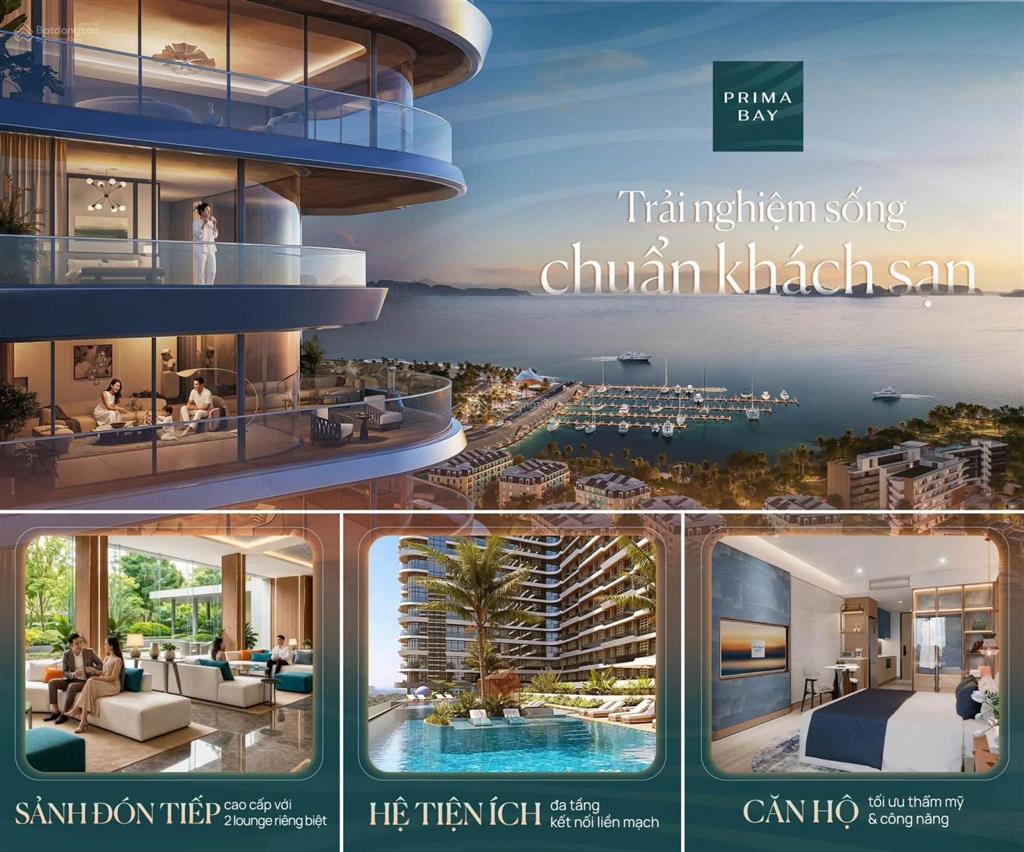 Siêu hiếm căn 2pn giá chỉ 2,5 tỷ view biển tầng trung prima bay