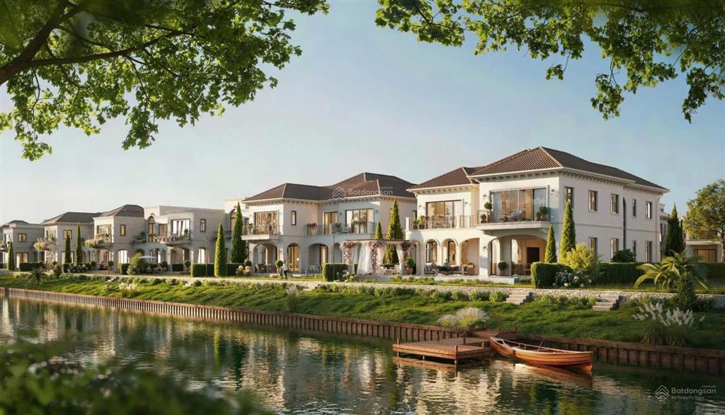 Biệt thự phong cách châu âu đẹp nhất tại công viên 25ha waterpoint ,chỉ thanh toán 6,8tỷ nhận nhà