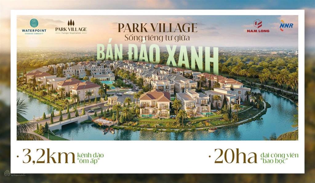 Biệt thự phong cách châu âu đẹp nhất tại công viên 25ha waterpoint ,chỉ thanh toán 6,8tỷ nhận nhà