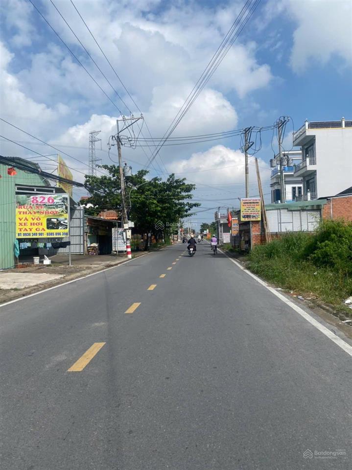 Đất thổ cư mặt tiền đường long hậu lê văn lương nối dài ấp 2/5 long hậu diện tích 167m2, 6tỷ5 tl