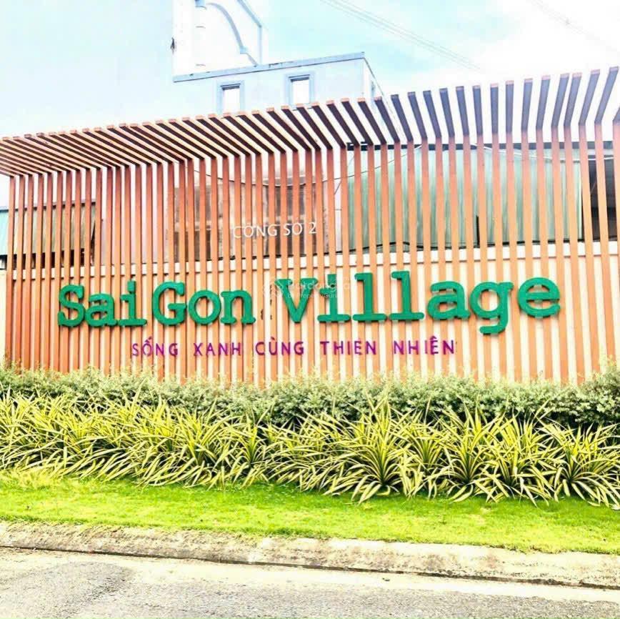 Cần bán nền đường 17m khu dân cư sài gòn village giá 2ty2 trục thông qua t&t millennia