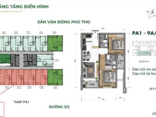 Gấpbán nhanh trong tuầncăn hộ the park avenue 2pn2wc mặt tiền đường 3/2 giá chỉ 6,55 tỷ,dt 71m2