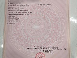 Bán gấp 140,6m2 hạ bằng giá 40 tr/m2 để xây nhà trọ cạnh fpt, cnc