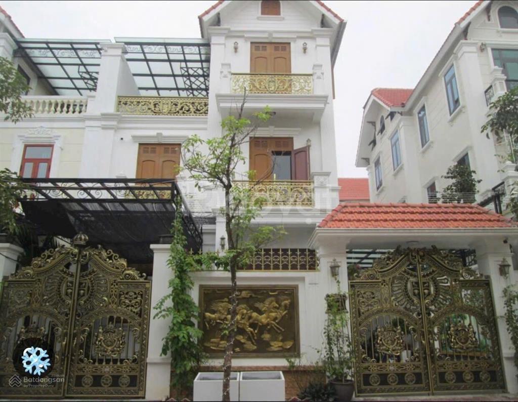 An khang  nam cường  biệt thự đẳng cấp. 198m2, 4 tầng nổi + 1 hầm. thang máy, nội thất sang trọng