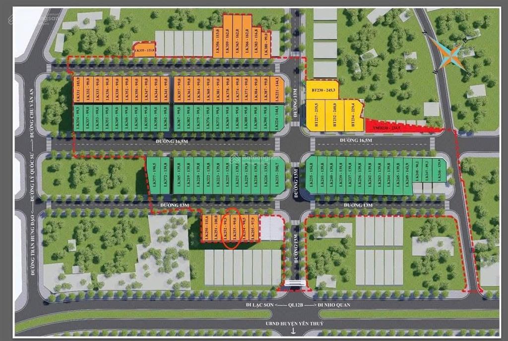 Bán cắt lỗ 2 lô đẹp đất trung tâm