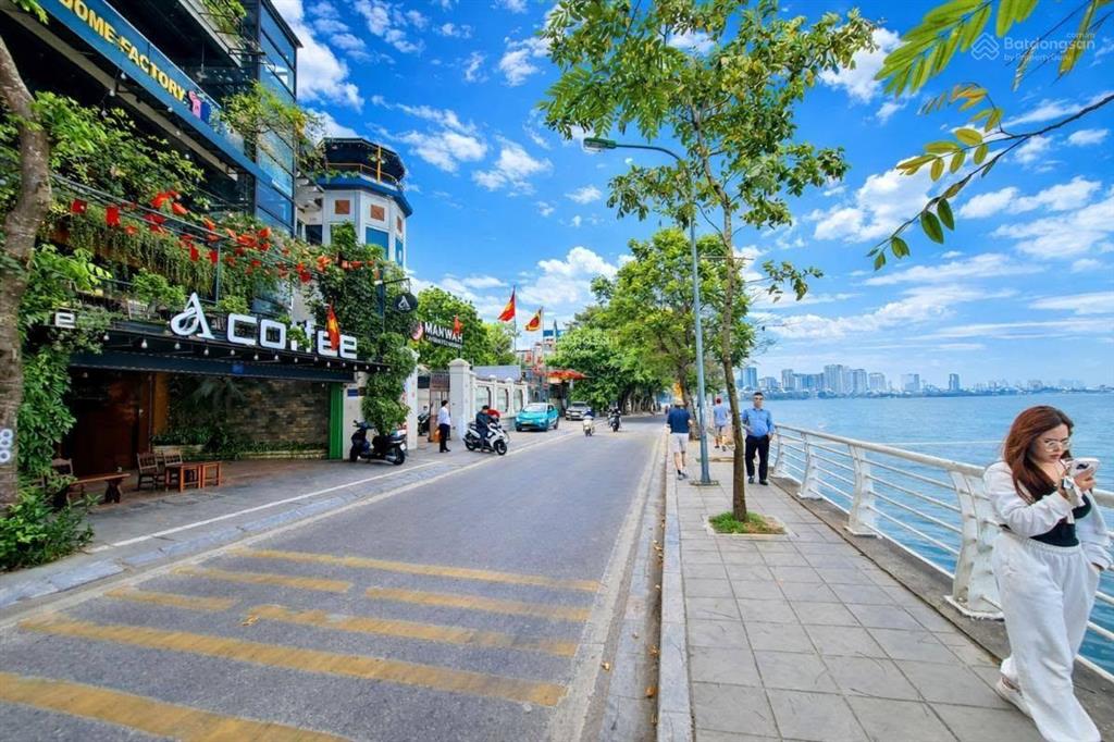 Mặt phố nhật chiêu tây hồ, tòa nhà 106m có hầm thang máy 6 tầng đẹp sử dụng ngay, 99 tỷ giảm sâu