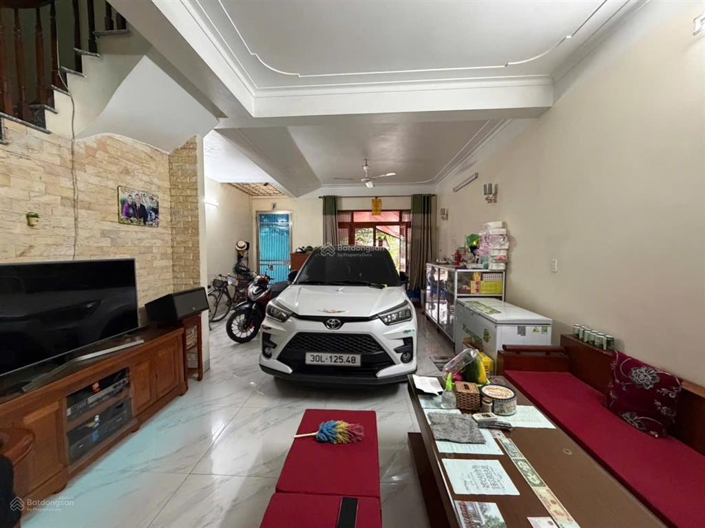 Khu tái định cư nguyễn thời trung  thạch bàn 90m2 4 tầng mặt tiền 6m  đường 12m  view vườn hoa