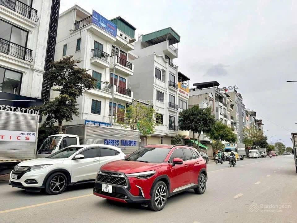 Khu tái định cư nguyễn thời trung  thạch bàn 90m2 4 tầng mặt tiền 6m  đường 12m  view vườn hoa