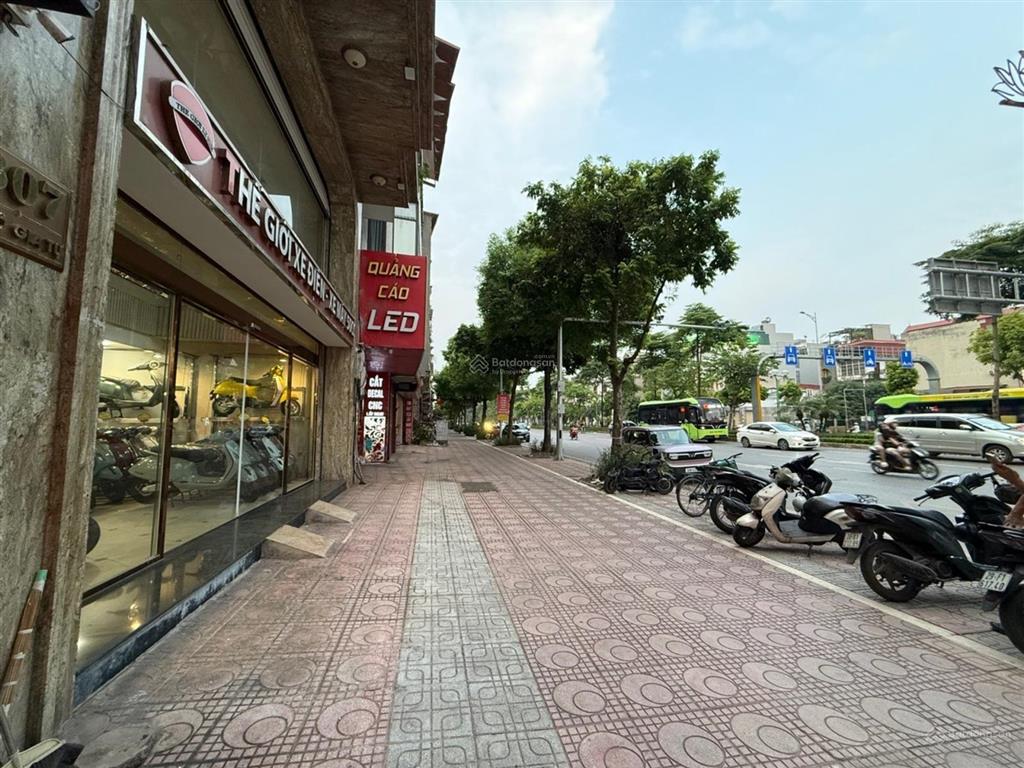 Mặt phố ngô gia tự  120m  mt 8,5m  7 tầng thang máy đường 40m vỉa hè đá bóng kinh doanh đỉnh