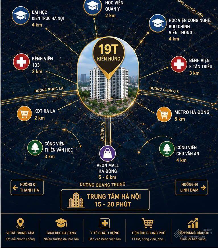 Căn hộ chung cư 19t kiến hưng. cần bán nhanh