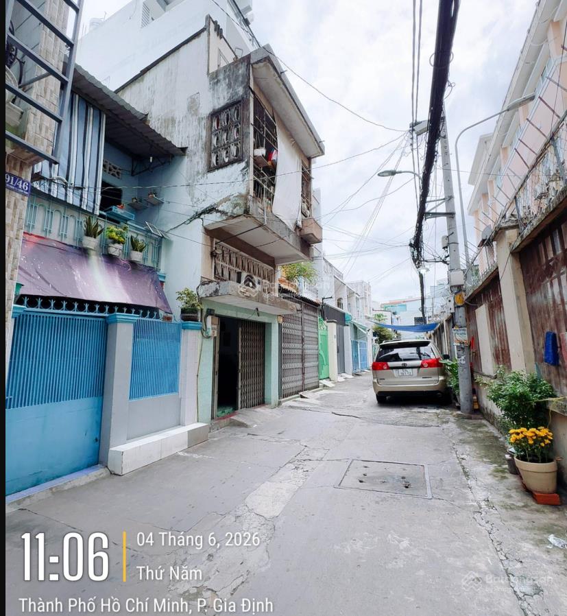 Sát q1, ngay bv bình thạnh  cách trường học 10m  hẻm ô tô tránh  đang cho thuê ~ 60tr/tháng