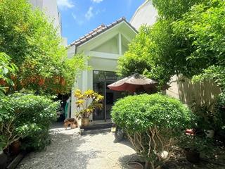 Bán gấp biệt thự mini sân vườn, giá đầu tư, lê bá trinh hải châu, diện tích 174,3m2  ngang 7m