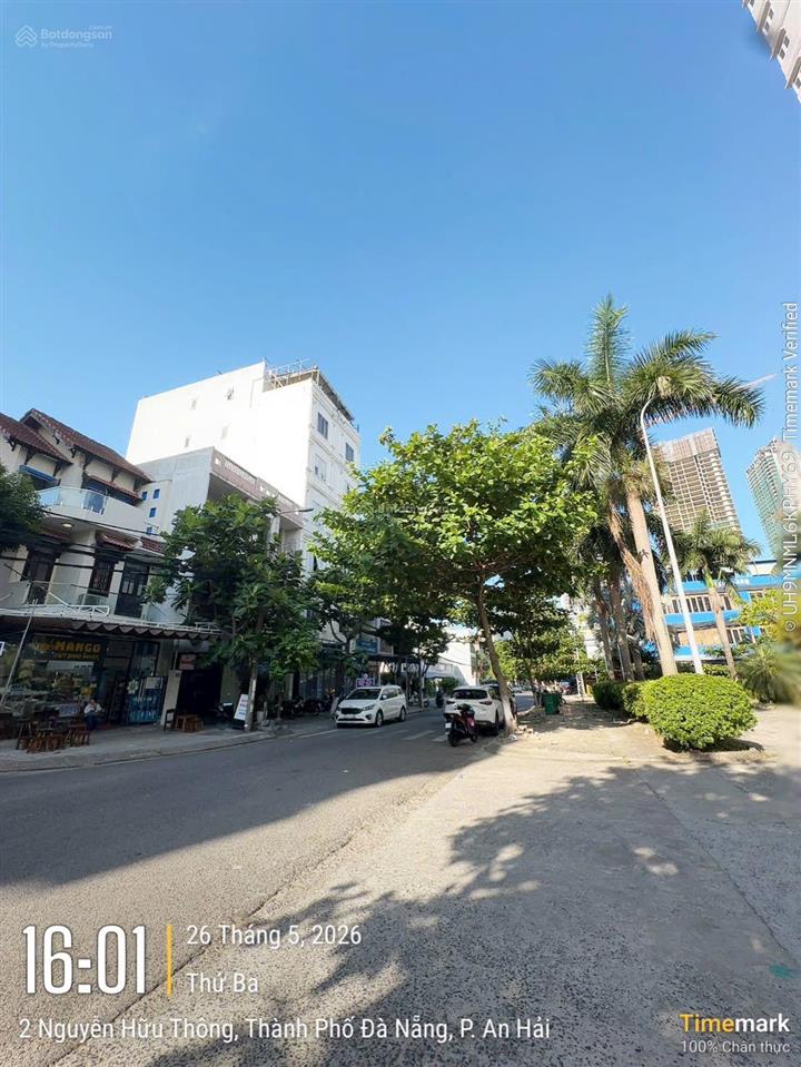 Bán nhà lô góc mặt phố morrison sơn trà, kinh doanh sầm uất, diện tích 106m  3 tầng  ngang 6m.