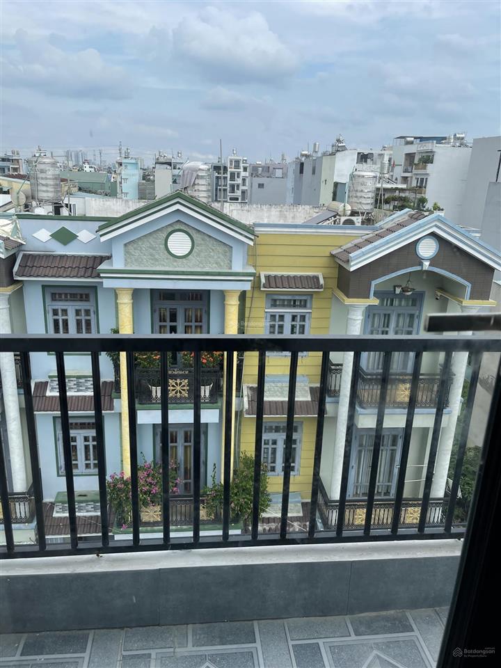Bán nhà mới 4 tầng hxh hương lộ 2 bình tân, 5x15m, 6pn hẻm xe tải 8m  giá 5,4 tỷ