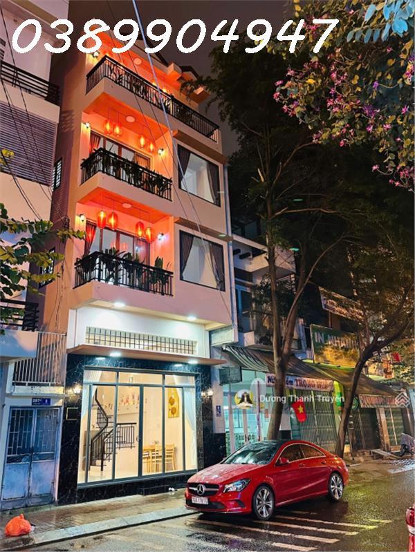 BÁN NHÀ PHỐ 4 TẦNG MẶT TIỀN ĐƯỜNG BÀ TRIỆU CẠNH GA NHA TRANG VỊ TRÍ KINH DOANH CÓ DÒNG
