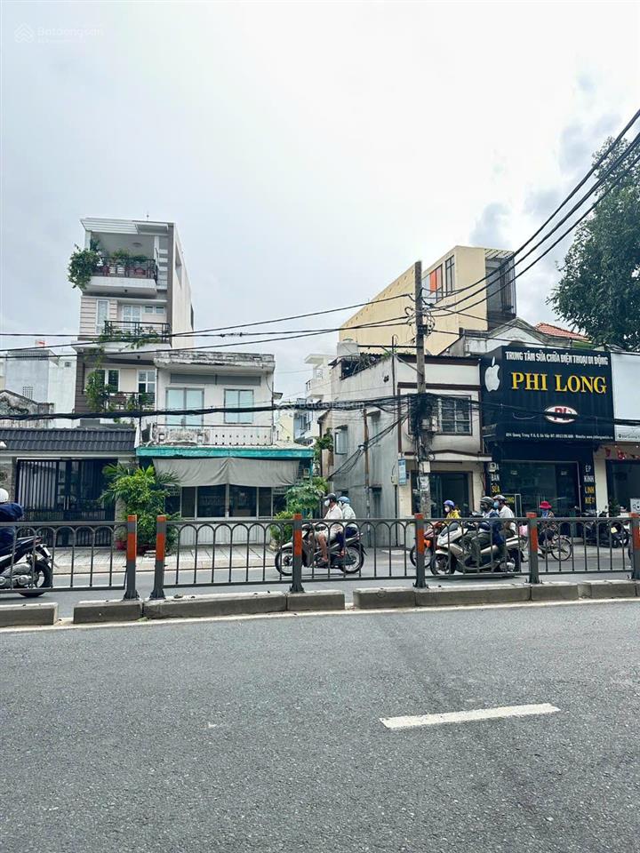 Bán nhà 2 mặt tiền đường tại phan văn trị, 23,5 tỷ, 107m2, giá cực chất