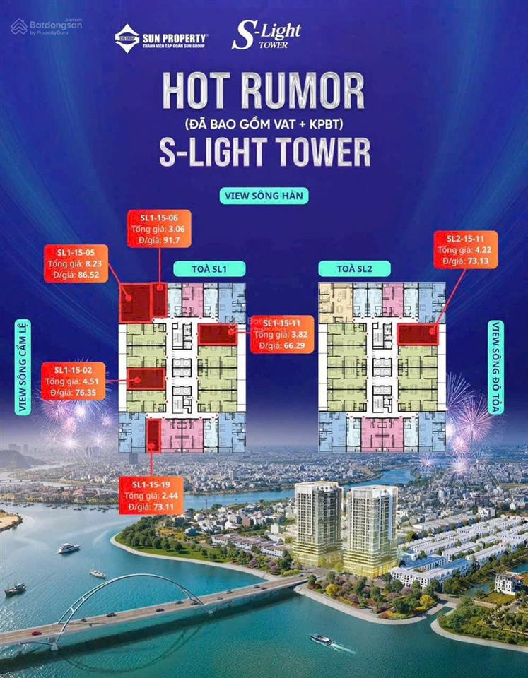 Căn hộ mặt sông sở hữu lâu dài hiếm hoi tại nam đà nẵng view trực diện đài bắn pháo hoa đn downtown