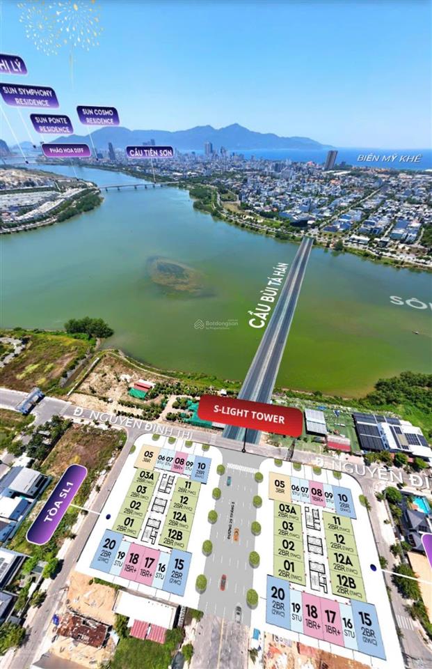 Căn hộ mặt sông sở hữu lâu dài hiếm hoi tại nam đà nẵng view trực diện đài bắn pháo hoa đn downtown