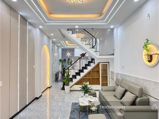 Hương lộ 2  nhà 4tầng  hẻm 8m  4 x 13  k lộ giới  full nt  6 tỷ hơn