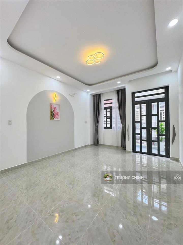 Hương lộ 2  nhà 4tầng  hẻm 8m  4 x 13  k lộ giới  full nt  6 tỷ hơn