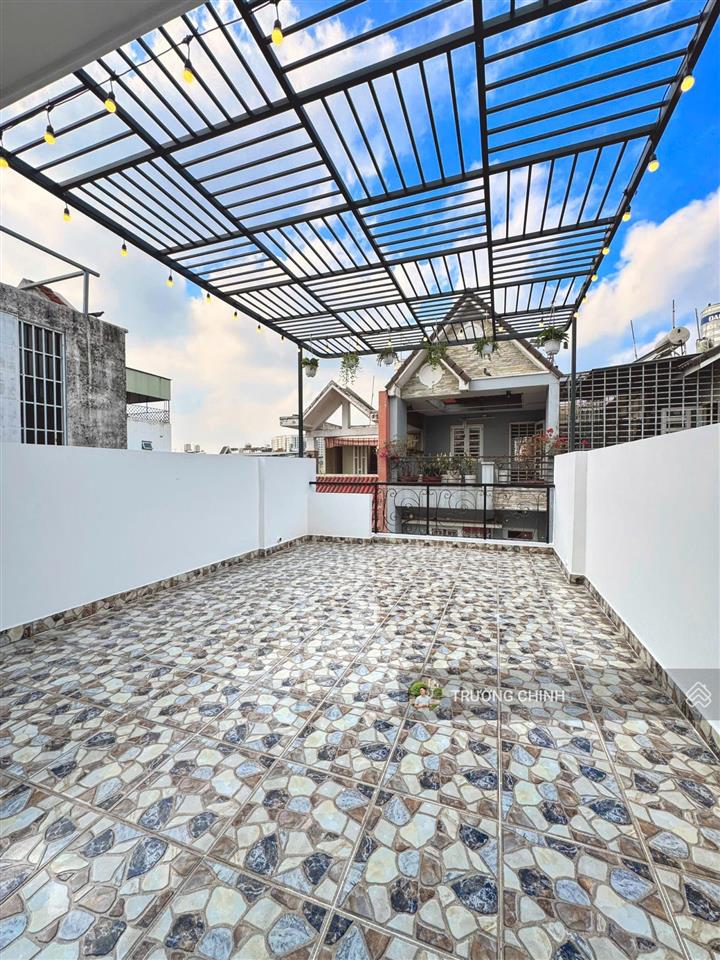 Hương lộ 2  nhà 4tầng  hẻm 8m  4 x 13  k lộ giới  full nt  6 tỷ hơn