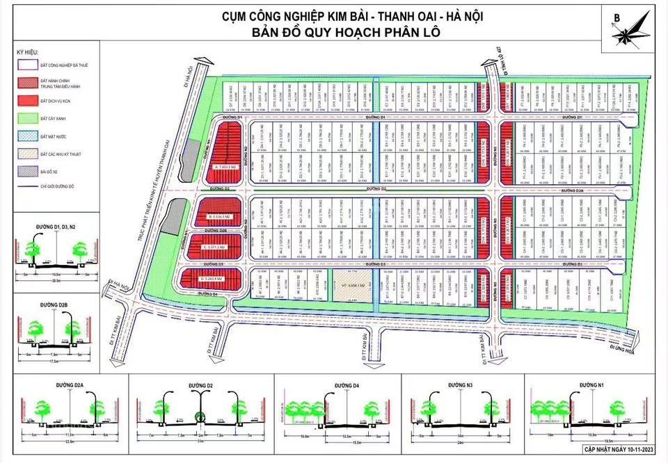 Chính chủ cần bán 2100m2 đất cụm công nghiệp telin kim bài, thanh oai, hn giá 8,6tr/m  0989 388 ***