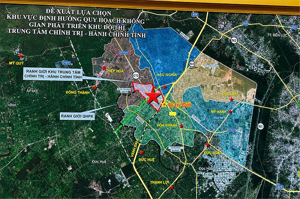 Lô góc 2 mặt tiền 700m full thổ, gần tthc mới tỉnh tây ninh, kế n2  vòng xoay hậu nghĩa