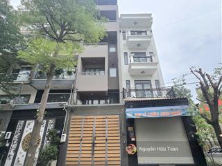 9,35tỷ nhà 5 tầng 2 mặt tiền đường rộng 12m có lề ngay phạm văn chiêu, bờ kè tham lương quận gò vấp