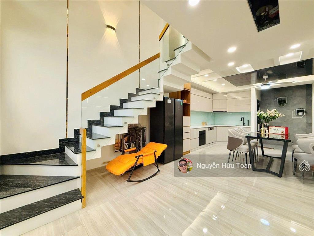 4x16m. 5 tầng full nội thất kdc cao tầng đường lê đức thọ, quận gò vấp