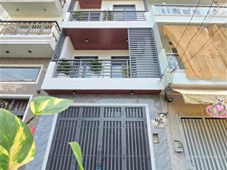 Nhà mới 4 tầng hẻm xe hơi tránh đường dương quảng hàm chỉ 7,75 tỷ