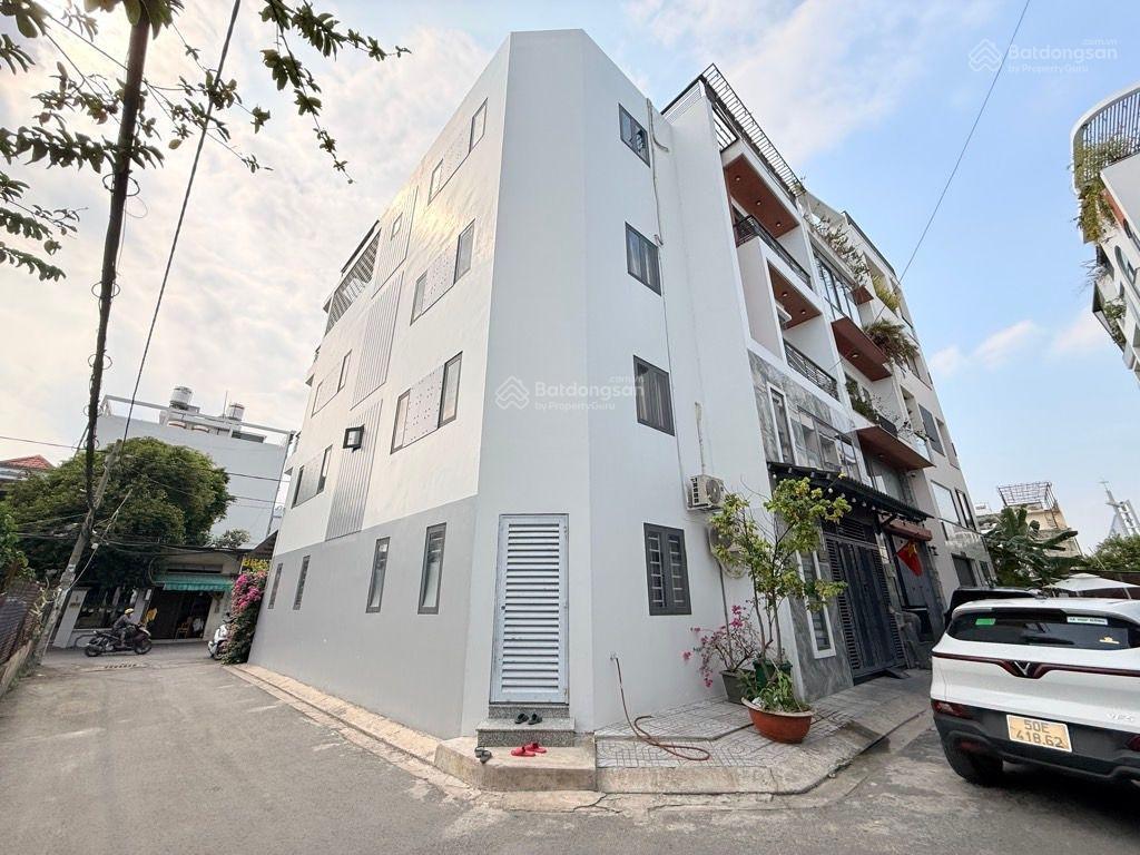 4 tầng 3 mặt tiền hẻm không quy hoạch xây full đất, đường thông, nguyễn văn khối