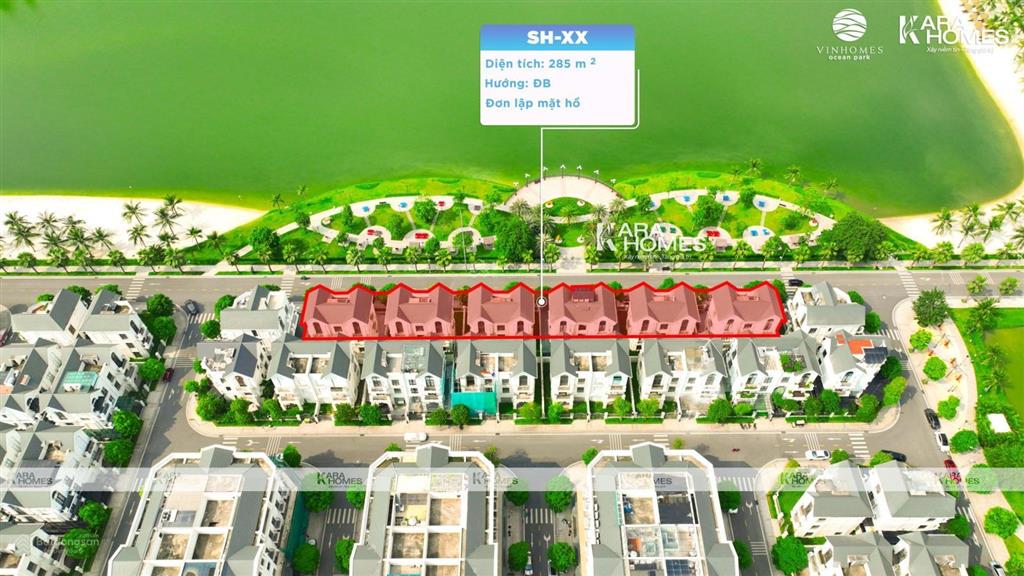 Song lập 150m2giá 26tỷ i đơn lập góc full nội thất 288m2giá 70tỷ, quỹ căn giá tốt nhất tại ocp1