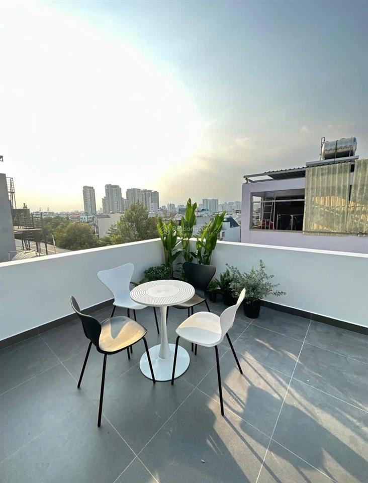 Căn hộ mới 100%, ngay trung tâm bình thạnh, full nội thất, 43m2, cửa sổ lớn ngay lê quang định