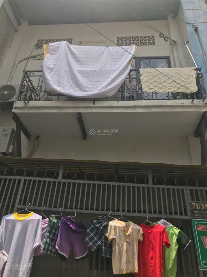 Hẻm ô tô phú thọ hòa, quận tân phú. đt 4.5 x 7m (2 lầu), 2 phòng ngủ, 2 wc